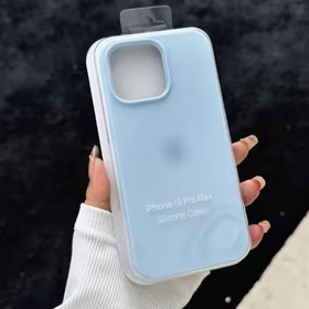 Dėklas "Silicone Plastic Pack" skirtas Apple iPhone 12 Pro Max šviesiai mėlynas (su įpakavimu)