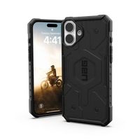 UAG Pathfinder Magnetinis dėklas iPhone 16 Plus - juodas