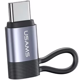USAMS Adapter AU17 Lightning - USB-C 30W plieninis SJ677LN01 (US-SJ677)