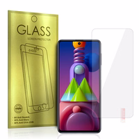 Apsauginis stiklas auksinis telefonui SAMSUNG GALAXY M51/M52 5G