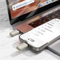 Borofone USB atmintinė BUD6 Mini Elegance USB 3.0 + Type C 64GB