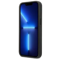 Karl Lagerfeld KLHCP13SSFMP2DG iPhone 13 mini 5,4 "sidabrinis kietas dėklas Saffiano Plaque