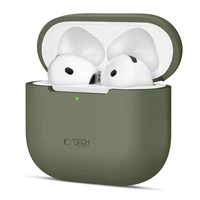 Tech-Protect silikoninis dėklas Apple AirPods 4 ausinėms - alyvinis