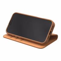 Moshi Overture MagSafe - 3-in-1 Leather Flip dėklas iPhone 16 Pro (Caramel rudas)