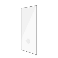 PanzerGlass E2E Microfracture antibakterinis stiklas Samsung Galaxy S22 Ultra - su juodu rėmeliu