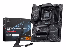 MSI X870E GAMING PLUS WIFI pagrindinė plokštė AMD X870E AM5 lizdas ATX