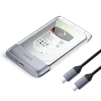 "Orico TX25C3" 2,5 colių HDD/SSD USB-C 5Gb/s diskinis kaupiklis - skaidrus