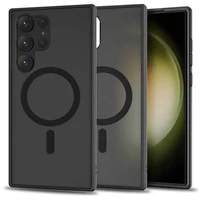 Tech-Protect MagMat Magnetinis dėklas Samsung Galaxy S23 Ultra - matinė juoda