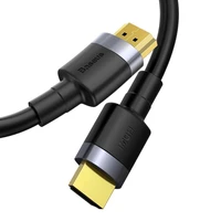 Baseus Cafule HDMI / HDMI 2.0 4K 60 Hz 3D 18 Gbps kabelis 2 m – juodas