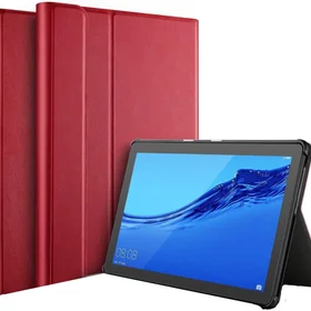 Dėklas Folio Cover Samsung X210/X215/X216 Tab A9 Plus 11.0/X230/X235/X236 Tab A11 Plus 11.0 raudonas