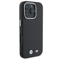 BMW M Smooth Full Wrapped Metal MagSafe Dėklas telefonui Apple iPhone 16 Pro Max - juodas