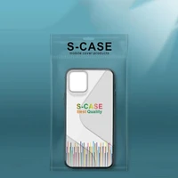 S-Case lankstus dangtelis TPU dėklas Huawei P40 Lite E mėlynas