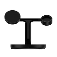 Magnetinis įkrovimo laikiklis "Baseus Swan 3 in 1 20W" (juodas)