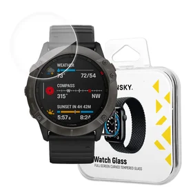 Wozinsky Hibridinis apsauginis stiklas Garmin Fenix 6X skaidrus