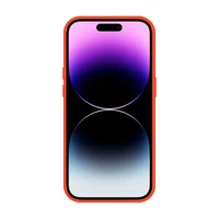 Tel Protect silikoninis dėklas telefonui Iphone 12 oranžinis