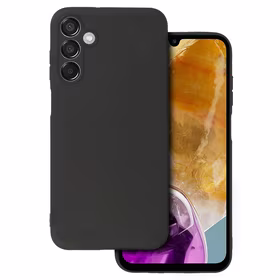 Galinis dėklas matinis SAMSUNG GALAXY M15 5G juodas