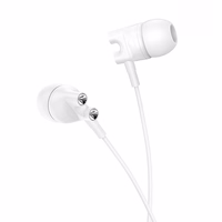 Borofone Ausinės BM72 Baltos spalvos