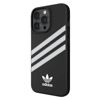 Adidas OR formuotas dėklas PU iPhone 13 Pro / iPhone 13 - juodas ir baltas
