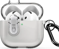 Dėklas Dux Ducis PECL Apple AirPods 4 pilkas
