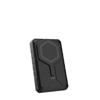 UAG Rugged 10K Išorinė baterija (f) su stovu, 10W belaidžiu įkrovimu, MagSafe suderinama, kabelis įtrauktas - juoda