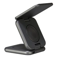 "Audi Big Logo" sulankstomas indukcinis įkroviklis 3in1 0 - pilkas