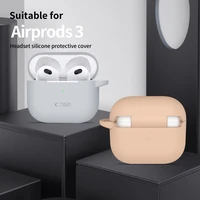 Tech-Protect silikoninis dėklas ausinėms Apple AirPods 3 - rožinis