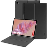Tech-Protect SmartCase dėklas Lenovo TAB PLUS - juodas