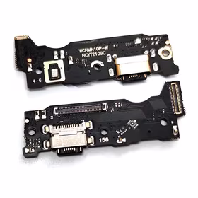 Lanksčioji jungtis Xiaomi Redmi Note 10 Pro 4G įkrovimo kontakto su mikrofonu originalus (service pack)