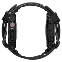 Spigen Rugged Armor dėklas Apple Watch 10 46mm laikrodžiui - juodas