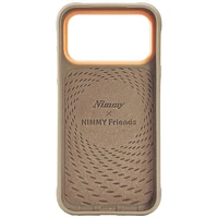 Nimmy Glasses Cool nag dėklas telefonui iPhone 17 Pro Max - smėlinis