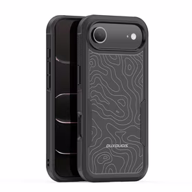 Dėklas Dux Ducis Shld Apple iPhone Air juodas (Contour Pattern)