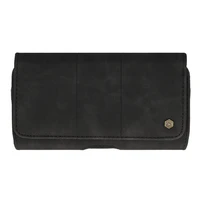 Wonder MAX diržo dėklas (DYDIS XL) Iphone 17 Pro Max/16 Pro Max/Samsung A55 5G/A53/S25 Plus/S23 FE juodas (167x83 mm)