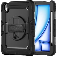 Tech-Protect Solid360 dėklas iPad Air 11" 2024 - juodas