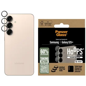 PanzerGlass Hoops objektyvo apsauginis stiklas Samsung Galaxy S25+ skaidrus