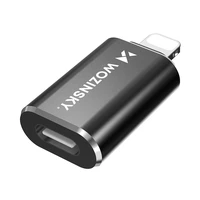 Wozinsky WALC-01 Lightning į USB-C adapteris – juodas