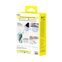 Baseus EnerFill FC21 Qpow 3 Ultra 20000mAh 22.5W išorinė baterija su ekranu ir kabeliu - Mėlyna