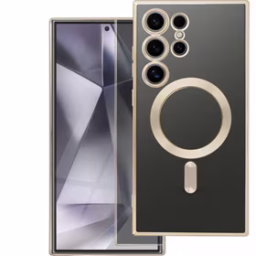 ELECTRO MAG COVER dėklas telefonui su MagSafe SAMSUNG S26 Ultra auksinis