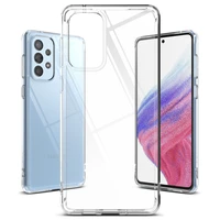 Ringke Fusion TPU dėklas su rėmeliu Samsung Galaxy A73 skaidrus