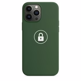 Dėklas "Silicone Case v2" skirtas iPhone 13 Pro / Clover / su įpakavimu