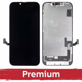 LCD ekranas skirtas iPhone 14 juodas (SOFT OLED / Stable / Premium) *Self-Diagnosable*