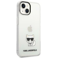 Dėklas telefonui Karl Lagerfeld KLHCP14MCTTR iPhone 14 Plus 6.7\" skaidrus / skaidrus Choupette Body
