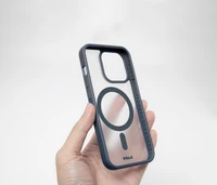 LAUT Huex Protect dėklas su Magnetine funkcija iPhone 15 Pro - tamsiai mėlynas