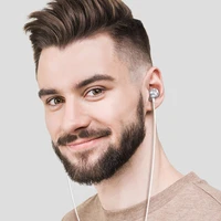 Borofone Ausinės BM93 platininės su mikrofonu sidabro spalvos