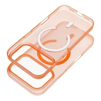 Case GO ORANGE compatible with MagSafe for IPHONE 17 Pro Max cosmic orange