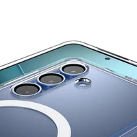 Spigen Ultra Hybrid Mag dėklas telefonui Samsung Galaxy S25 - skaidrus