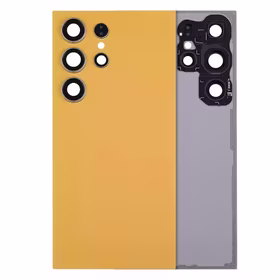 Galinis dangtelis suderinamas su Samsung S928 S24 Ultra / Titanium Orange / (su kameros lęšiu) OEM