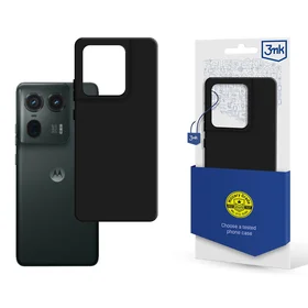 3mk Matinis dėklas telefonui Motorola Moto Edge 50 Ultra - juodas