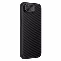 Nillkin CarboProp Magnetic dėklas with kameros dangtelis and stovas iPhone 16e / 17e - juodas