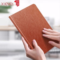 Dėklas X-Level Kite skirtas Samsung X800 / X806 (Tab S8 Plus) / T730 / T736 (Tab S7 FE) T970 / T976 (Tab S7 Plus) rudas