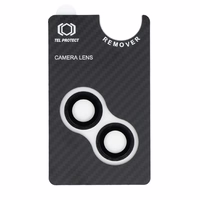 Grūdintas stiklas Tel Protect 3D objektyvo Aramid serija kamerai Iphone 14/14 Plus/16e (2 objektyvai)